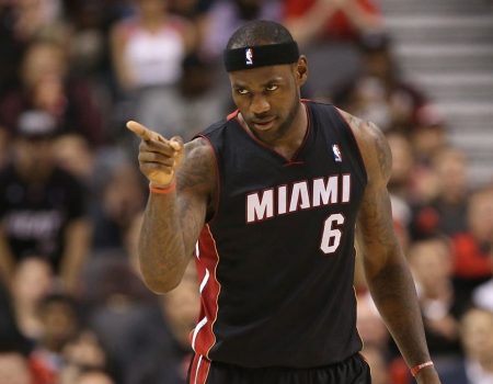 Heat: Link for LeBron James presser posted by mistake